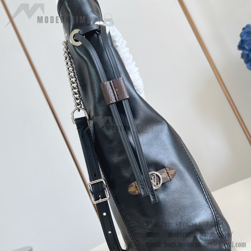 Louis Vuitton LV Vibe Off Duty Medium Handbag M25545 Lambskin Leather
