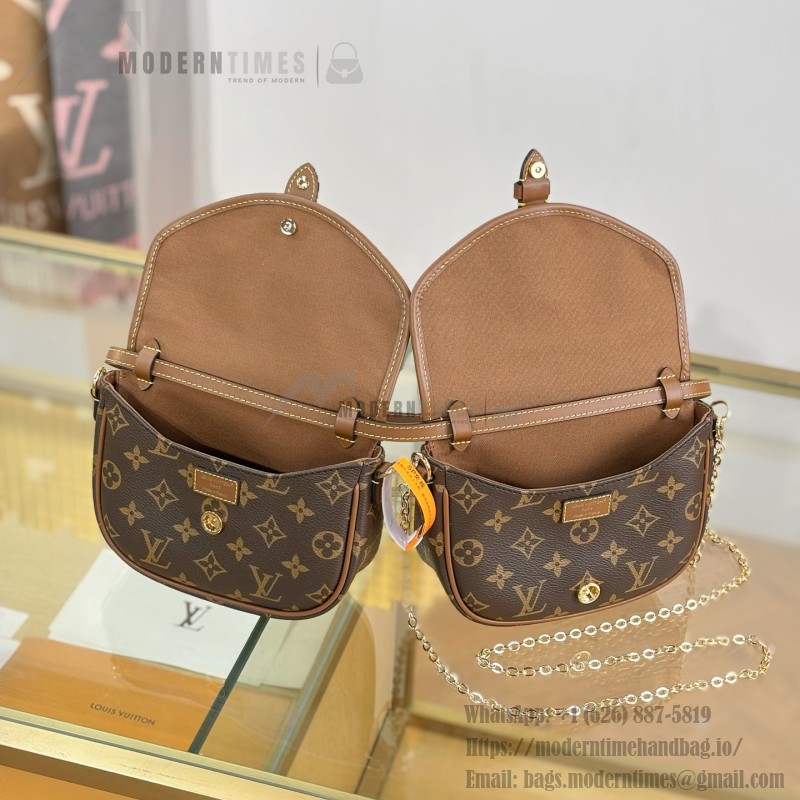 Louis Vuitton DUO BB Handbag M26592 replica front view