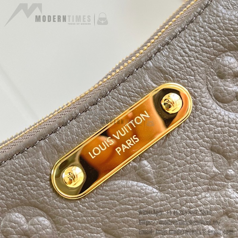 Louis Vuitton Liv Pochette M12916 Light Green Monogram Empreinte Replica