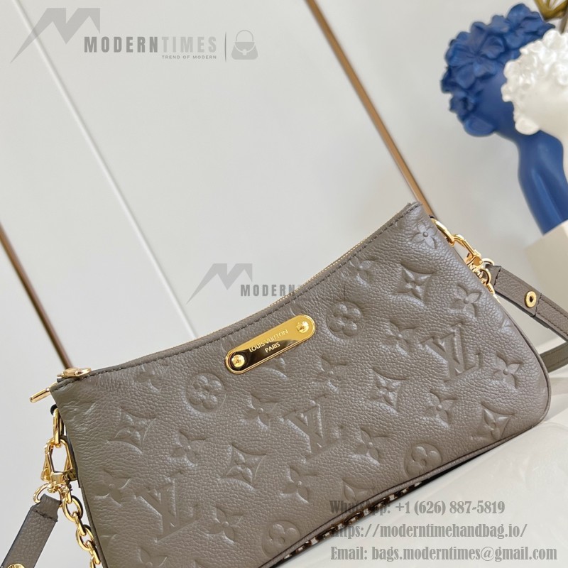Louis Vuitton Liv Pochette M12916 Light Green Monogram Empreinte Replica