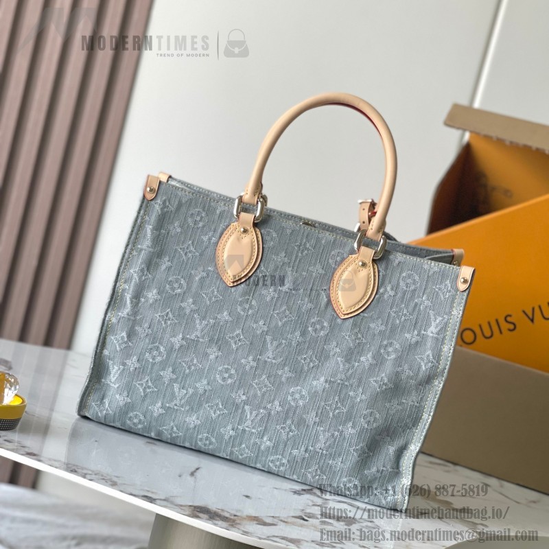 Louis Vuitton Onthego MM Tote Bag M13189 Canvas Replica