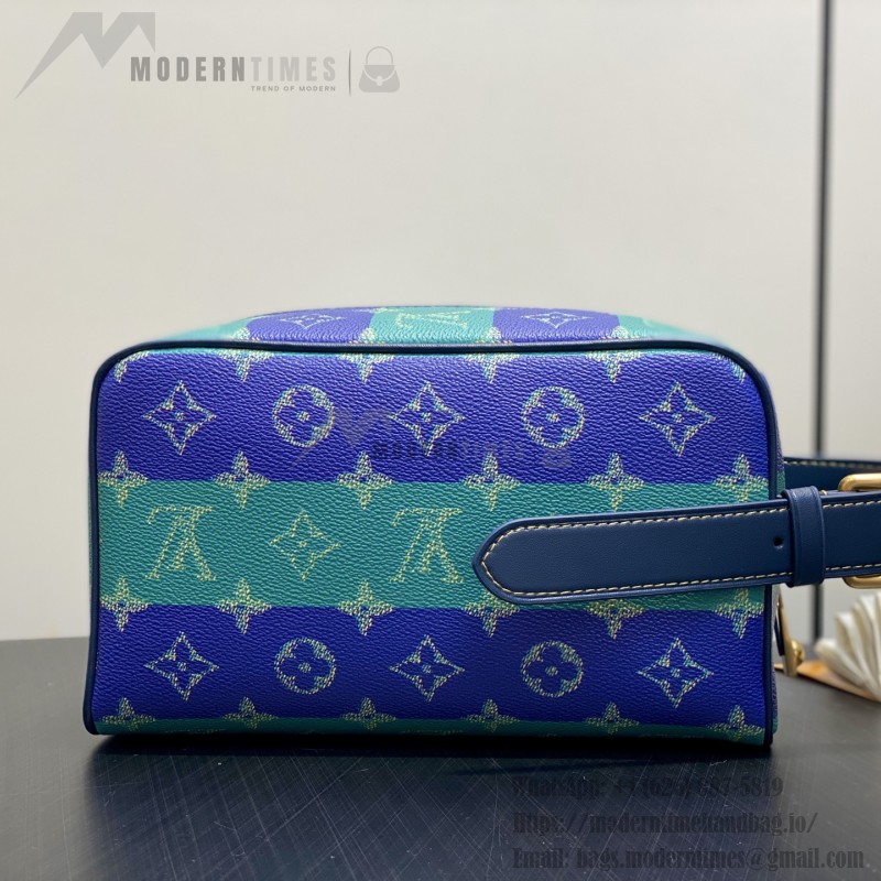 Louis Vuitton Locker Dopp Kit M25902 Blue M36903 Red Replica Toiletry Pouch