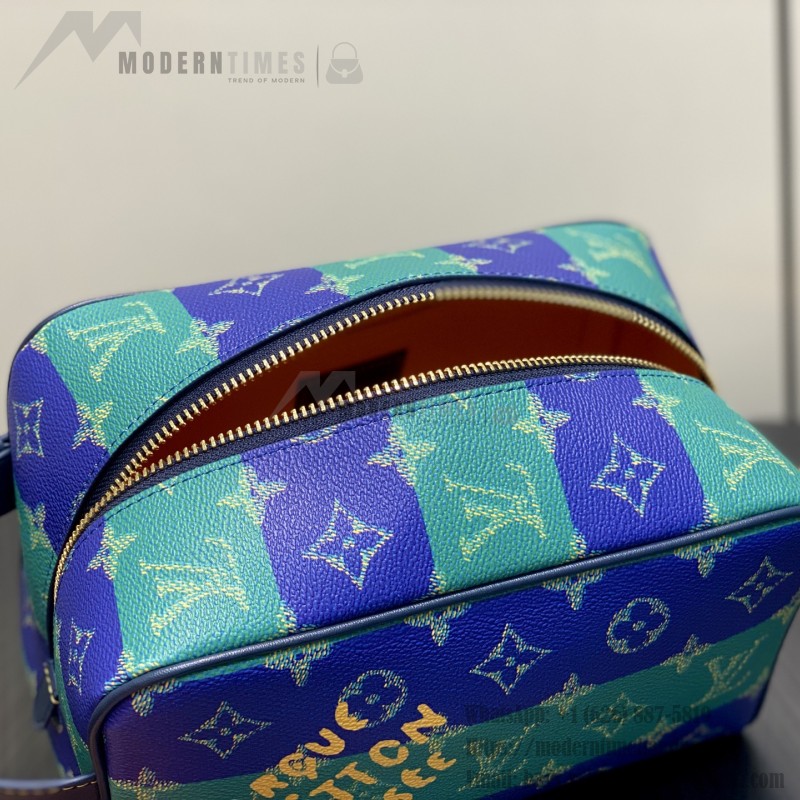 Louis Vuitton Locker Dopp Kit M25902 Blue M36903 Red Replica Toiletry Pouch