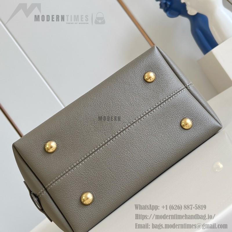 Louis Vuitton Low Key Hobo PM M25352 dark green leather handbag