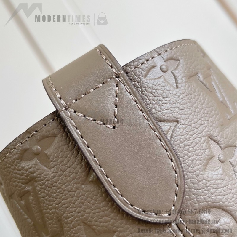 Louis Vuitton All In BB Large M13044 light green Monogram Empreinte bucket bag