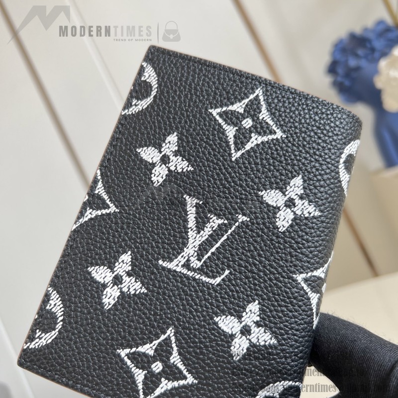 Louis Vuitton M26059 coated canvas passport cover multi color