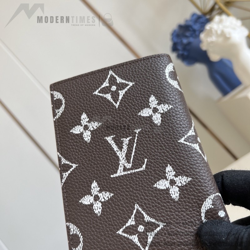 Louis Vuitton M26059 coated canvas passport cover multi color