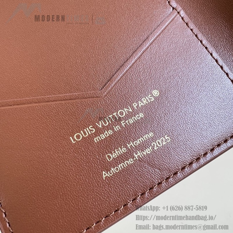 Louis Vuitton M26059 coated canvas passport cover multi color