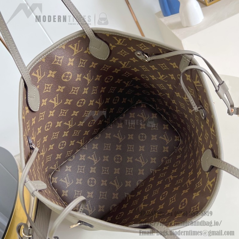 Louis Vuitton Neverfull Inside Out M11946 Light Green Handbag Replica