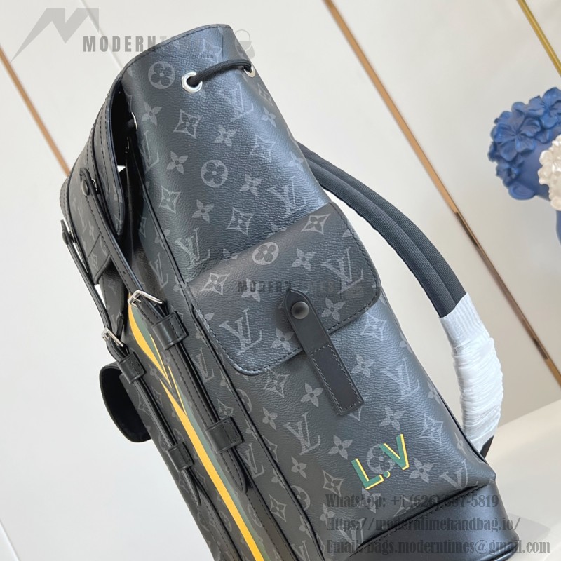 Louis Vuitton Christopher Medium Backpack P01959 Green Replica