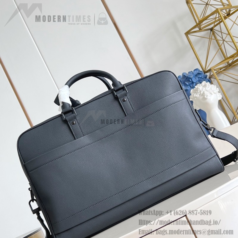 Louis Vuitton Weekender Bag waxed calfskin leather M26075