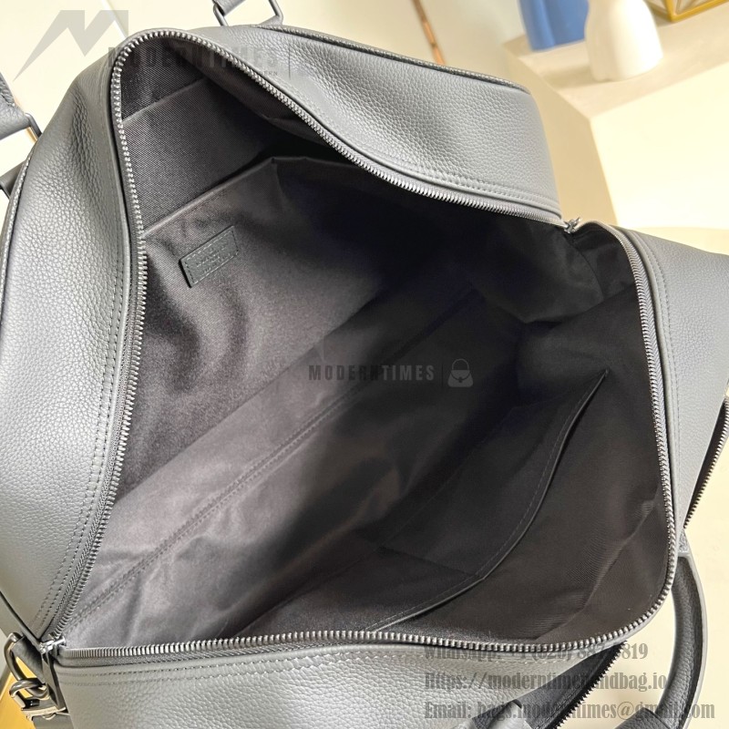 Louis Vuitton Weekender Bag waxed calfskin leather M26075