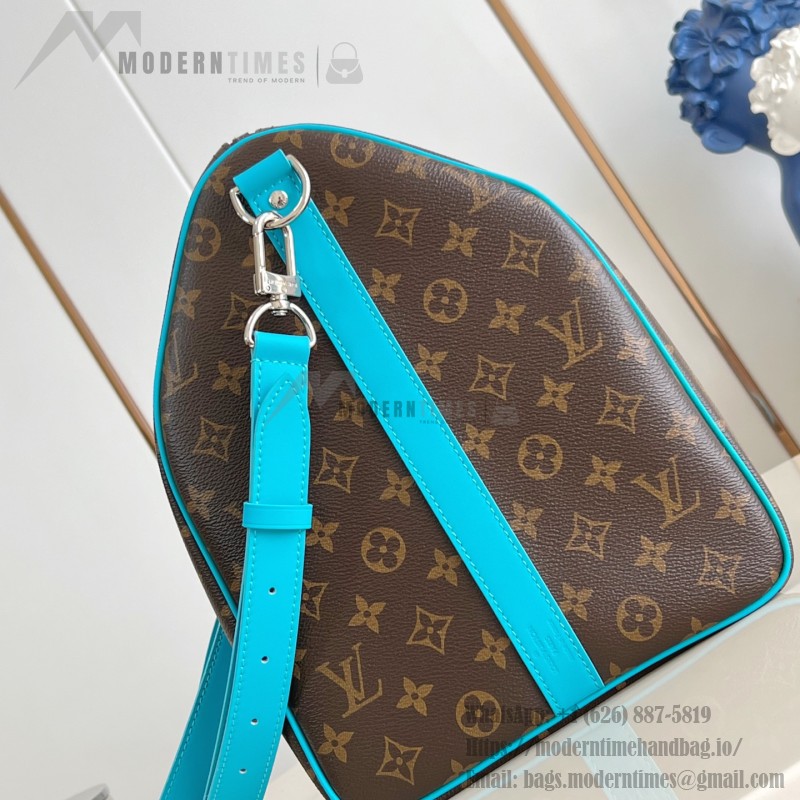 Louis Vuitton Keepall Bandoulière 50 Monogram Eclipse travel bag replica