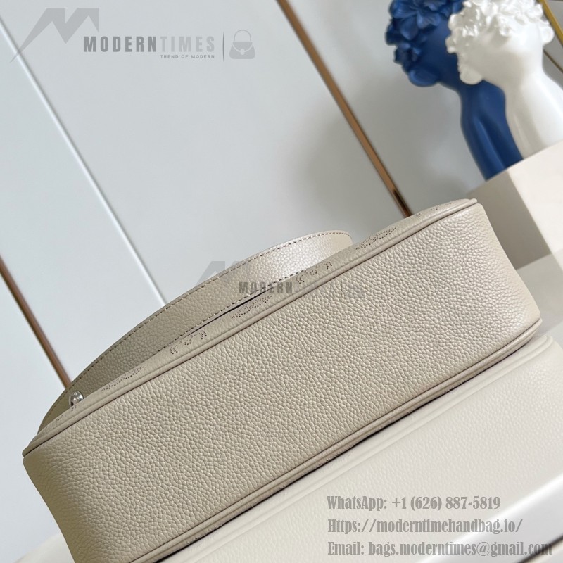 Louis Vuitton All Around medium handbag Monogram perforated leather light coffee black