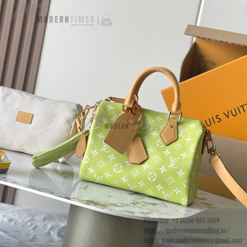 Louis Vuitton Speedy P9 Bandoulière 25 Anise Green replica handbag