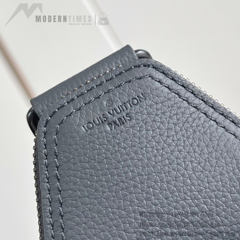 Louis Vuitton Avenue Small Shoulder Bag in Monogram Eclipse Coated Canvas