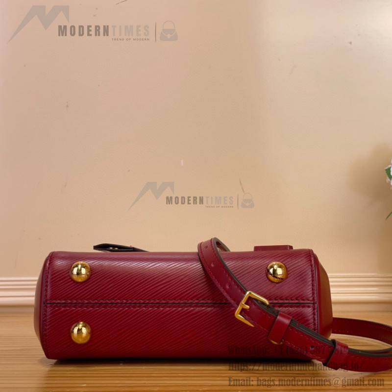 Louis Vuitton Sac Cluny Mini M15229 - Burgundy Epi Leather with Water Ripple Design