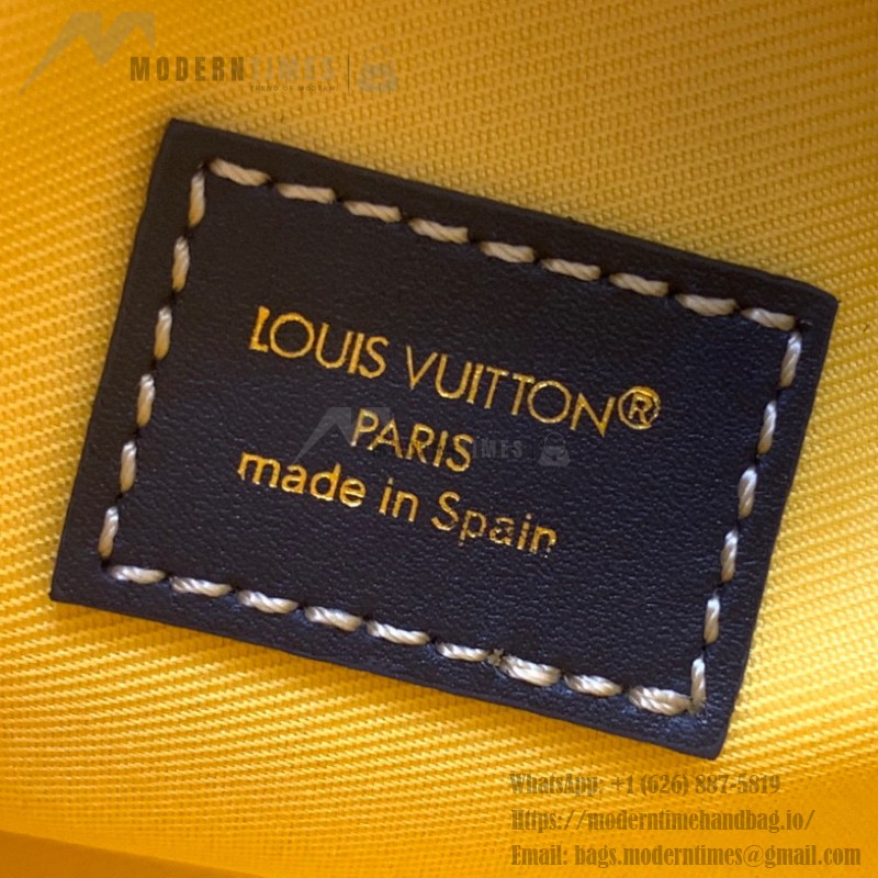 Louis Vuitton Keepall Bandoulière 25 M25786 - Blue-Green Floral Monogram Surfin’ Canvas