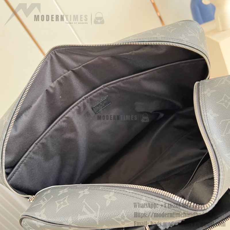 Louis Vuitton Weekender M11512 Monogram Eclipse Canvas Handbag