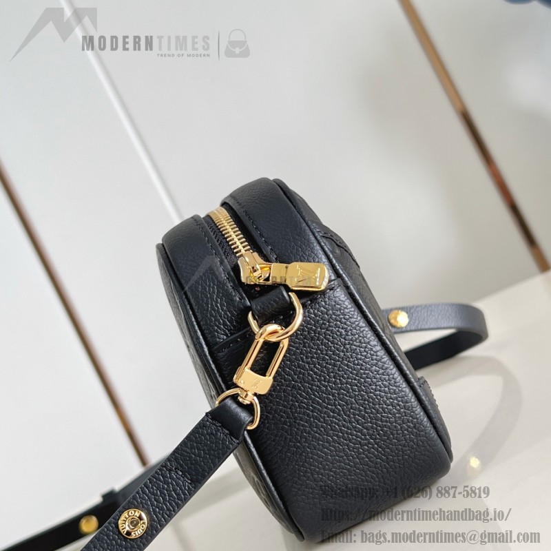 Louis Vuitton Tiny Camera Bag in Monogram Empreinte with Gold Hardware and Adjustable Shoulder Strap
