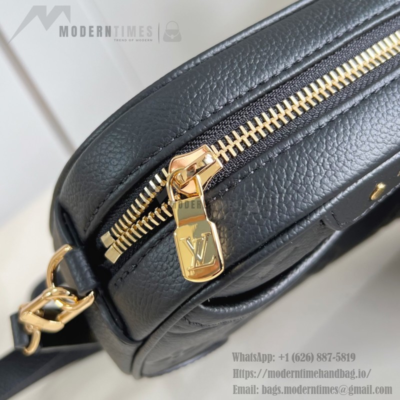 Louis Vuitton Tiny Camera Bag in Monogram Empreinte with Gold Hardware and Adjustable Shoulder Strap