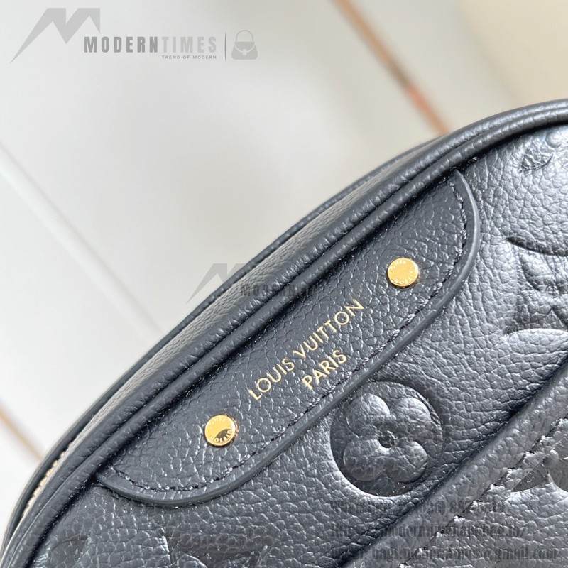 Louis Vuitton Tiny Camera Bag in Monogram Empreinte with Gold Hardware and Adjustable Shoulder Strap