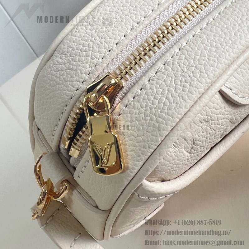 Louis Vuitton Tiny Camera Bag in Monogram Empreinte with Gold Hardware and Adjustable Shoulder Strap