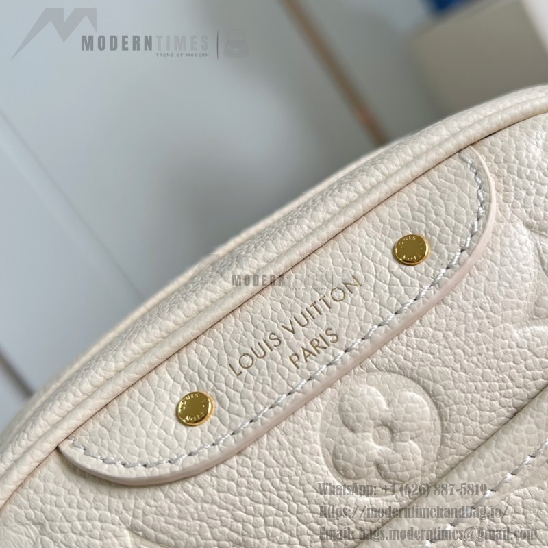 Louis Vuitton Tiny Camera Bag in Monogram Empreinte with Gold Hardware and Adjustable Shoulder Strap