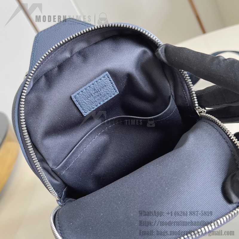 Louis Vuitton M25169 Avenue Small Shoulder Bag with Monogram Eclipse Coated Canvas