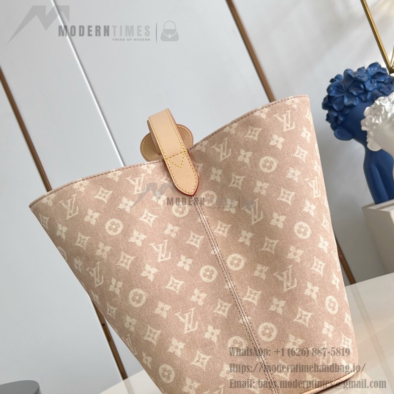 Louis Vuitton M25727 All In Large Tote with Meowgram Canvas and Cat-Shaped Key Pouch