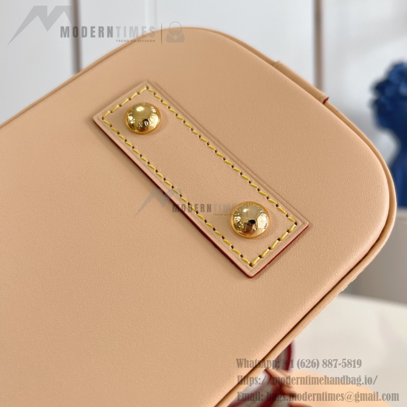 Louis Vuitton M25728 Alma BB Handbag with Meowgram Canvas and Leather Trims