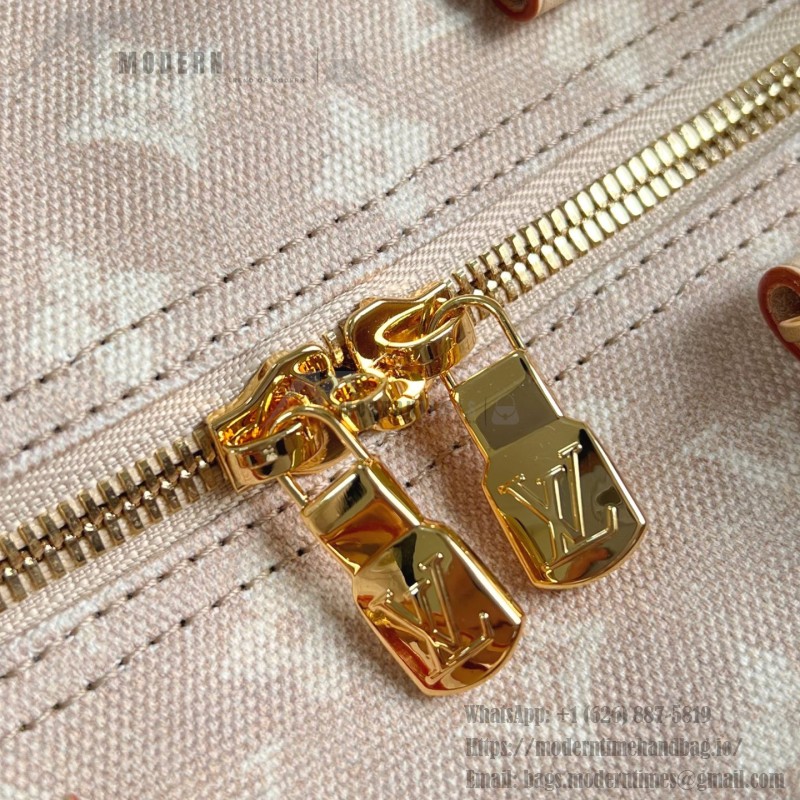 Louis Vuitton M25787 Keepall Bandoulière 45 Travel Bag with Meowgram Canvas and Cat-Shaped Logo