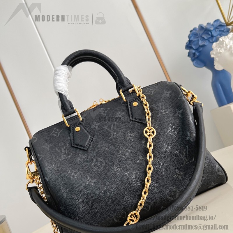 Louis Vuitton Speedy Bandoulière 25 Handbag M26486 Black