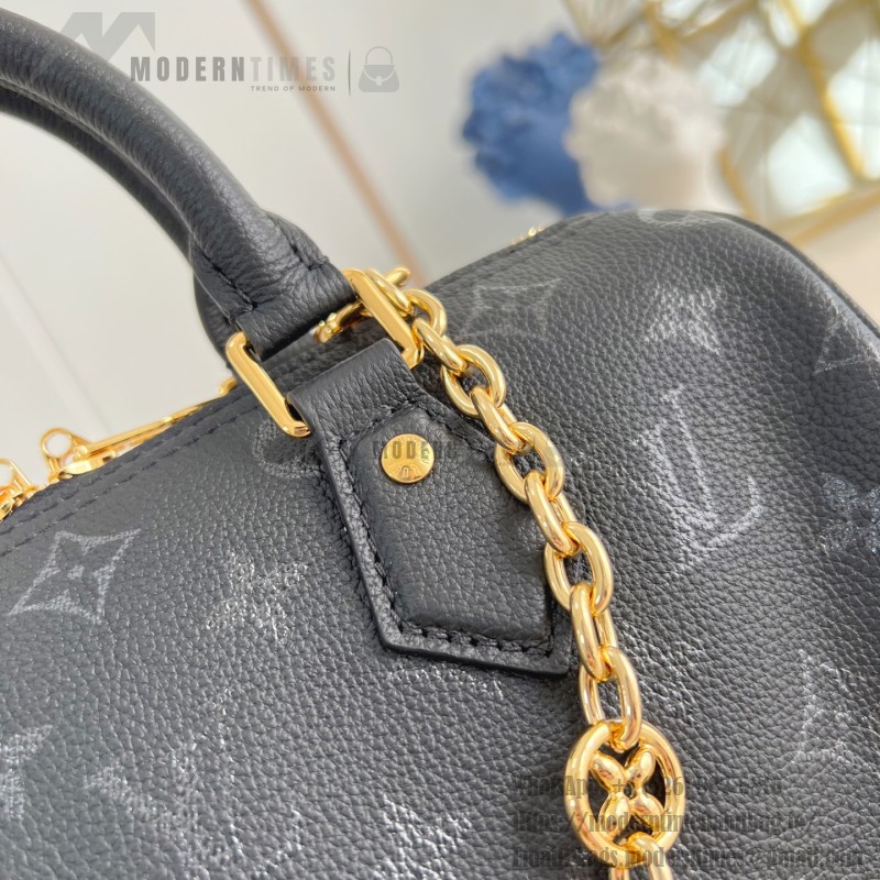 Louis Vuitton Speedy Bandoulière 25 Handbag M26486 Black