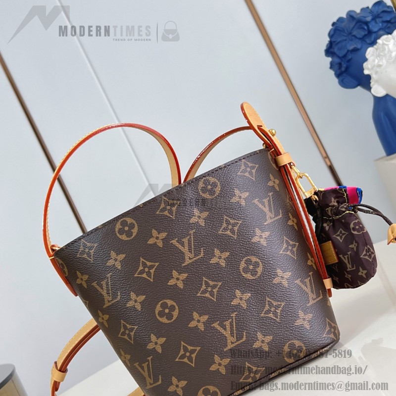 Louis Vuitton All In BB Monogram Canvas Handbag with leather shoulder strap