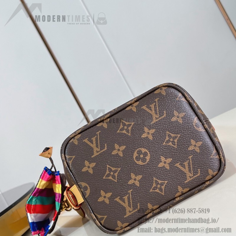 Louis Vuitton All In BB Monogram Canvas Handbag with leather shoulder strap