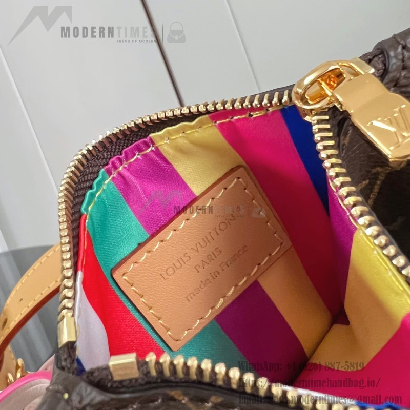 Louis Vuitton All In BB Monogram Canvas Handbag with leather shoulder strap