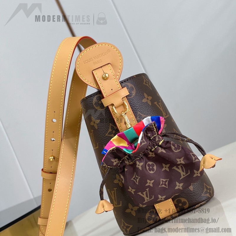 Louis Vuitton All In BB Monogram Canvas Handbag with leather shoulder strap