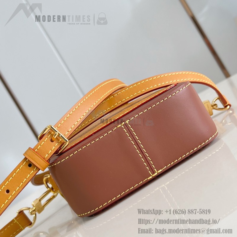 Louis Vuitton Toast Mini Handbag with Monogram Embossed and Damier Leather