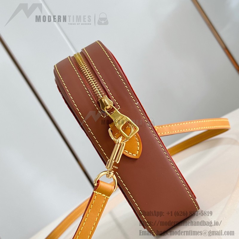 Louis Vuitton Toast Mini Handbag with Monogram Embossed and Damier Leather