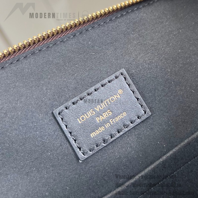Louis Vuitton Trunk Alma Mini Handbag with Monogram Canvas and cowhide leather trims