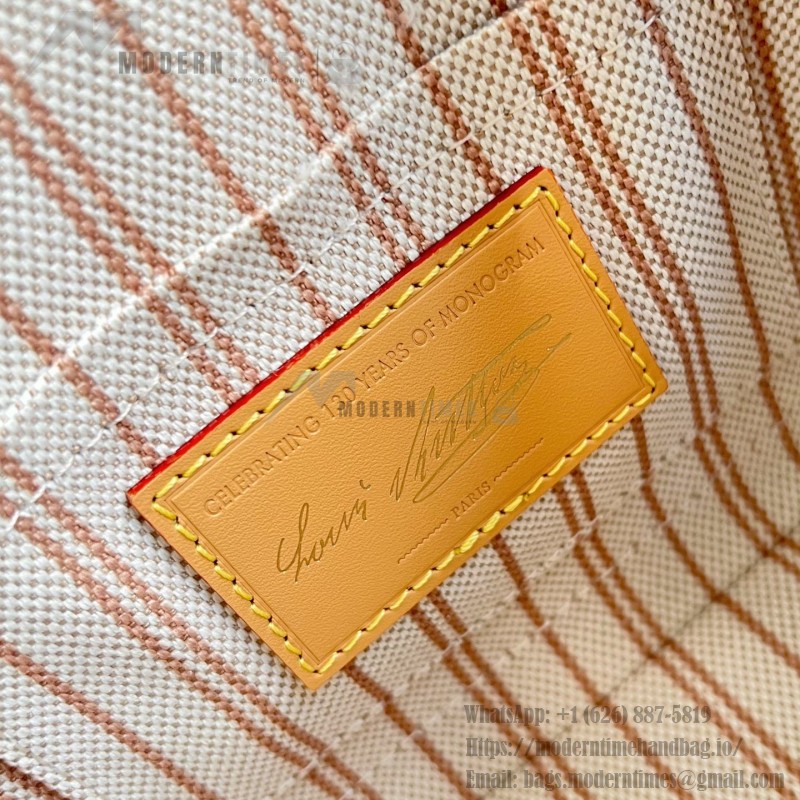 Louis Vuitton Alma BB Handbag with Damier Ebene canvas and leather key pouch
