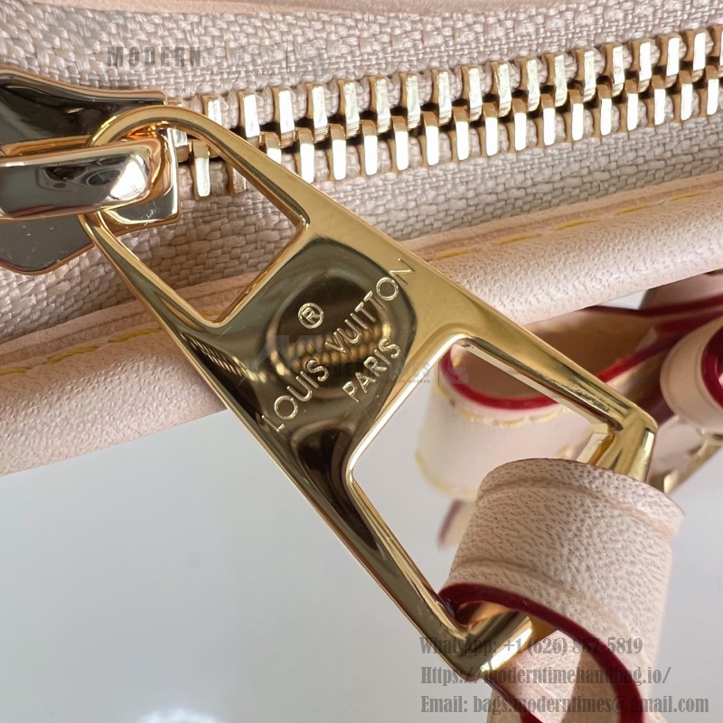 Louis Vuitton LV x TM Carryall East West Handbag with vibrant hues and cowhide leather accents
