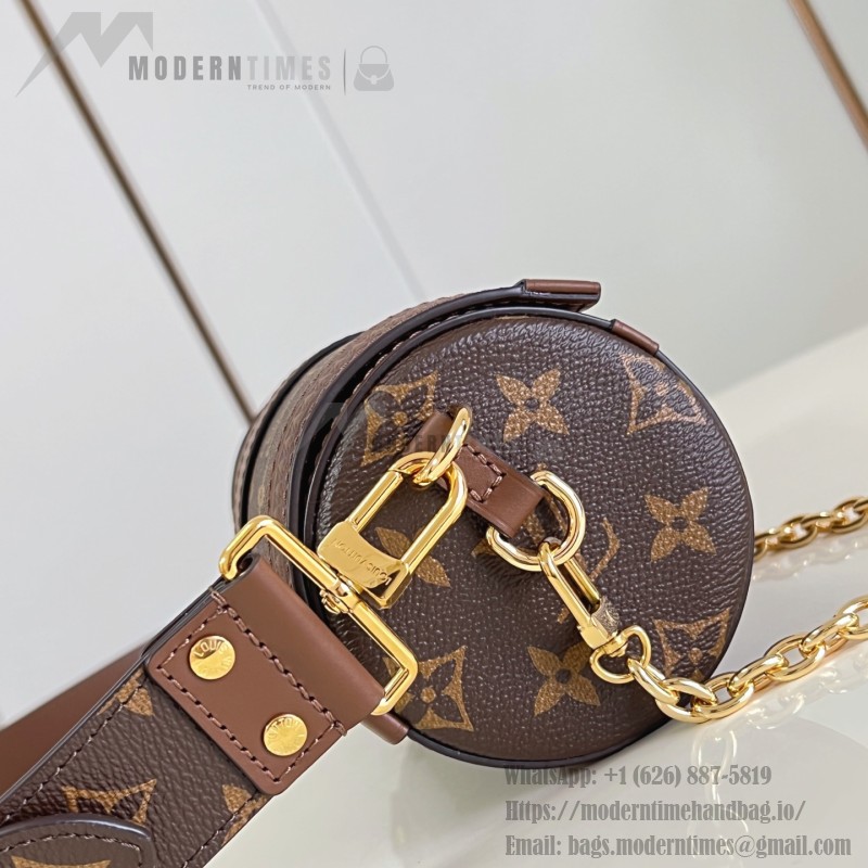 Louis Vuitton Papillon Trunk Handbag in Monogram Canvas with S-Lock Clasp