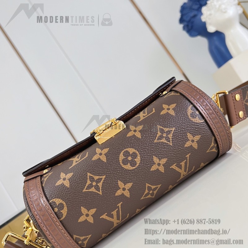 Louis Vuitton Papillon Trunk Handbag in Monogram Canvas with S-Lock Clasp