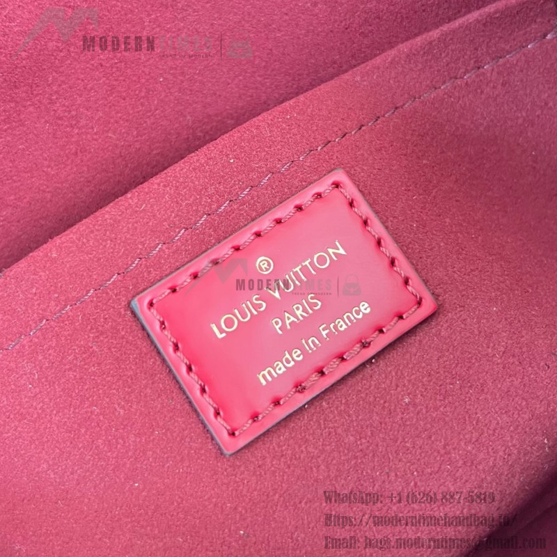Louis Vuitton Cluny Mini Handbag in Epi Leather with Resin LV Logo