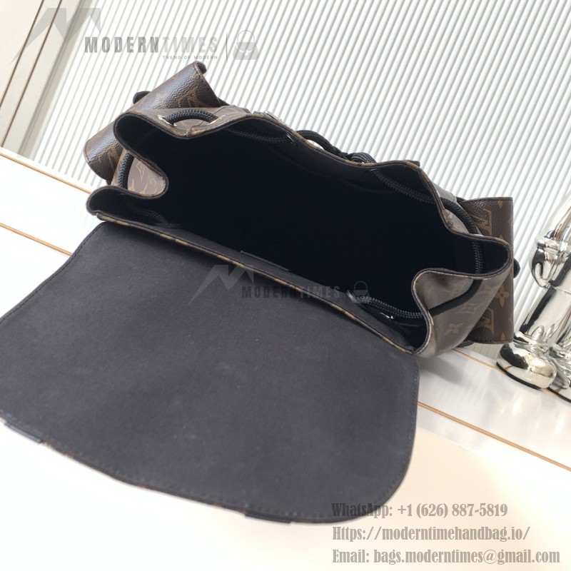 Louis Vuitton Christopher Small Backpack in Monogram Canvas with Rugged Design