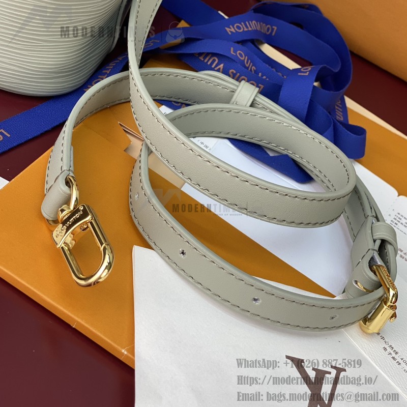 Louis Vuitton Nice Nano Cosmetic Bag in Epi Leather with Double Zip and Washable Fabric Lining