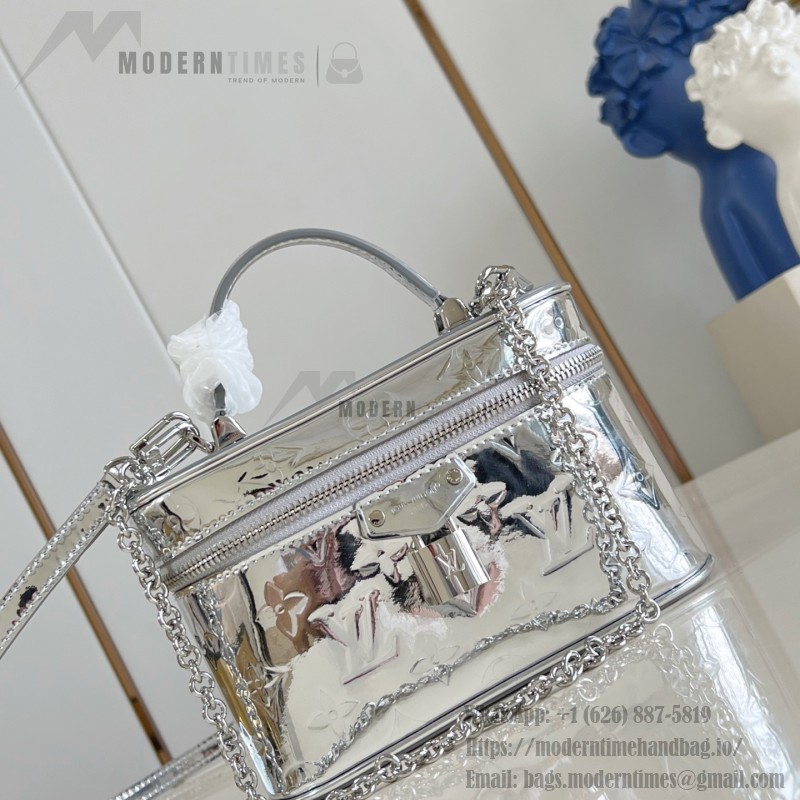Louis Vuitton Vanity Chain Pouch M26097 in Monogram Miroir Canvas