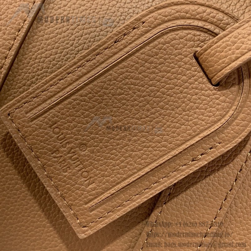 Louis Vuitton Keepall Bandoulière M25980 and M26065 Waxed Cowhide Leather with LV Embossing